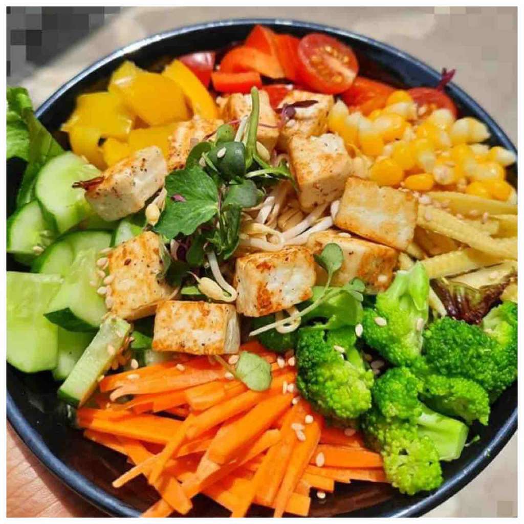 High protein High fibre Salad