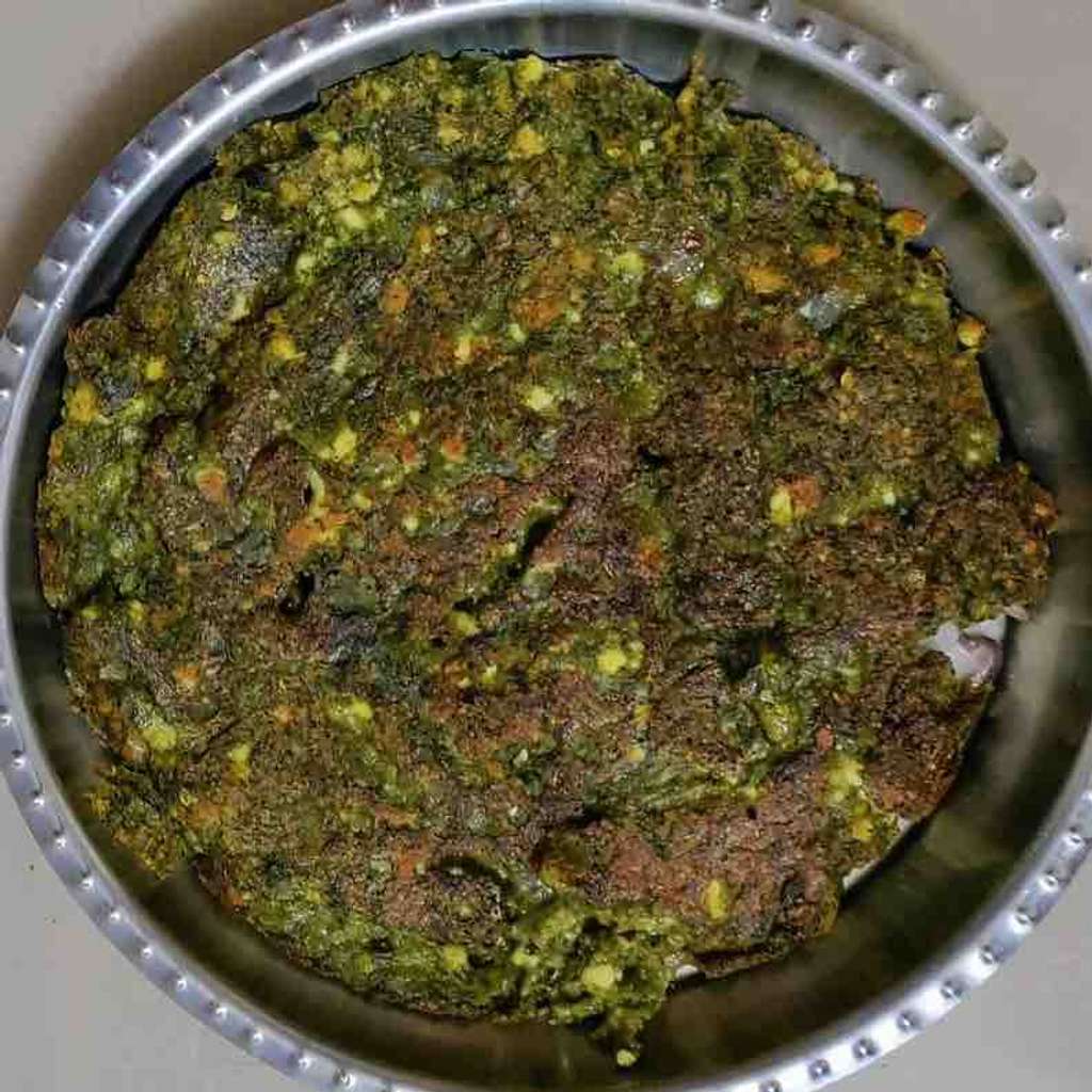 Jowar Palak paneer Ghavan
