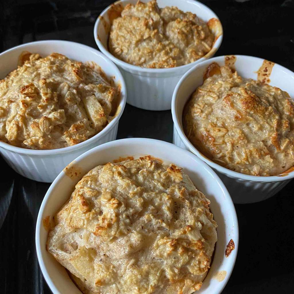 protein apple crumble 