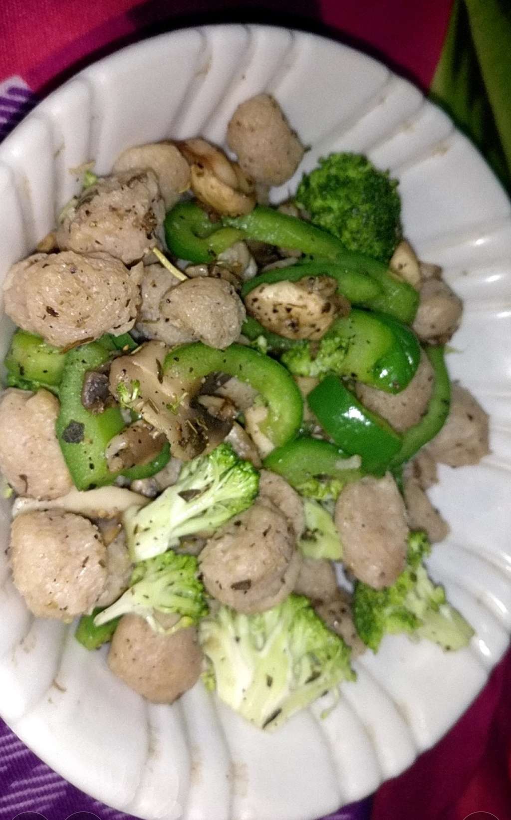 Stir fry soya chunks