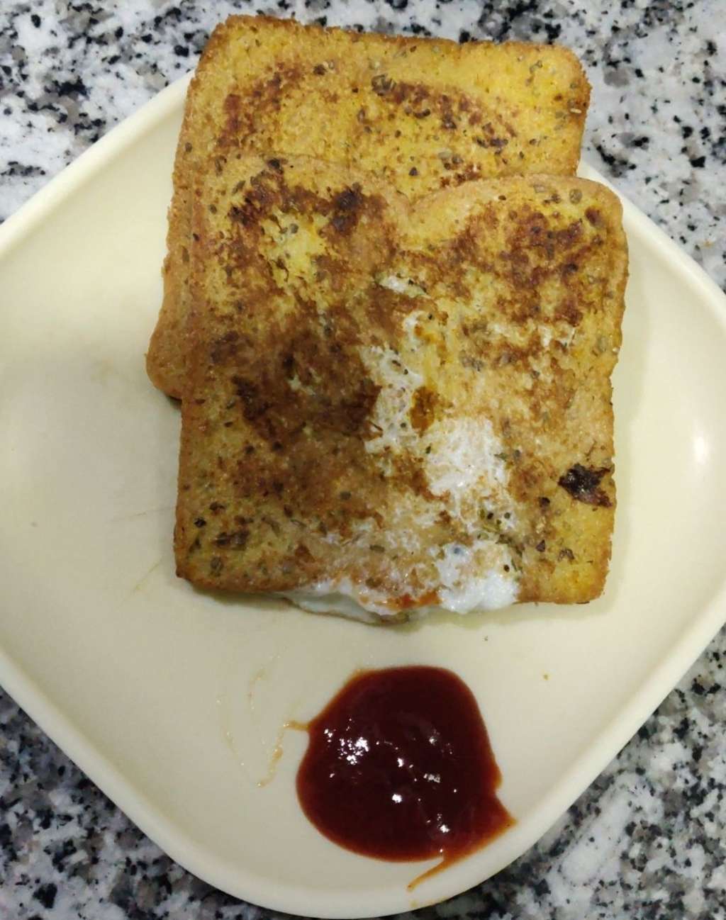 French toast/ I call it ande wali bread 😅😅