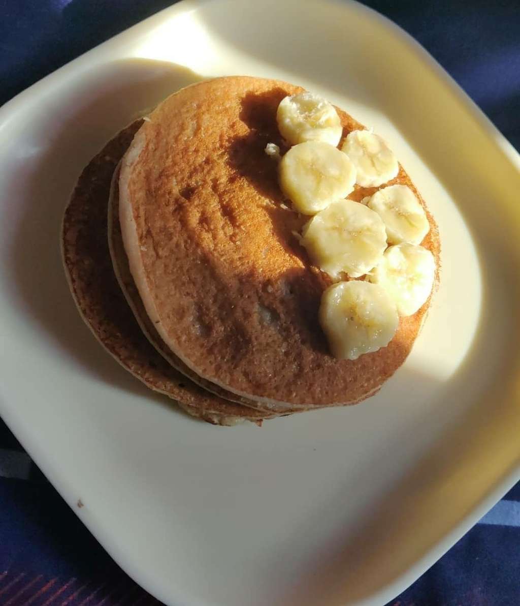 oats banana pancakes 🥞