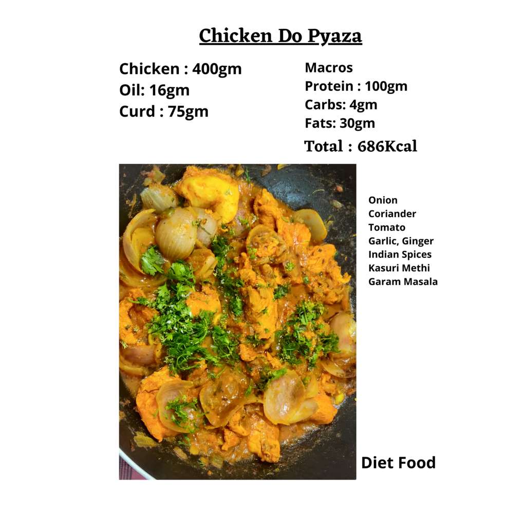 Chicken Do Pyaza