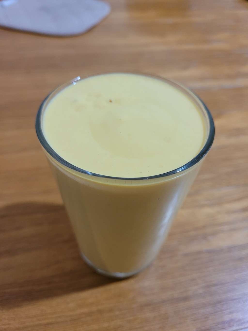Cottage Cheese Mango Smoothie