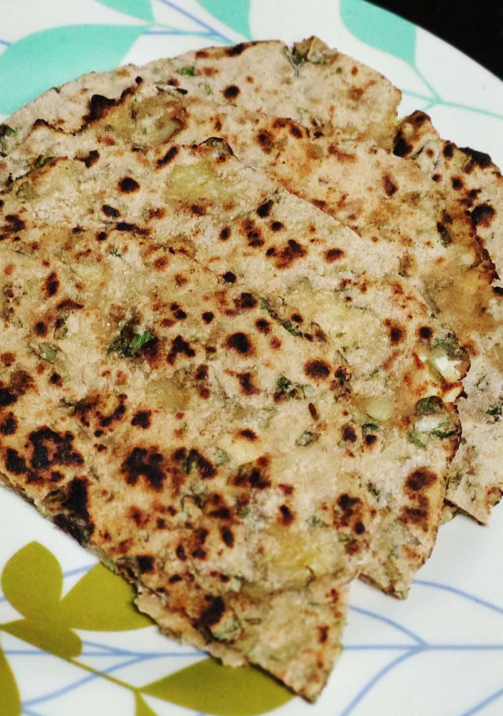 "SOYA PANEER PARANTHA"