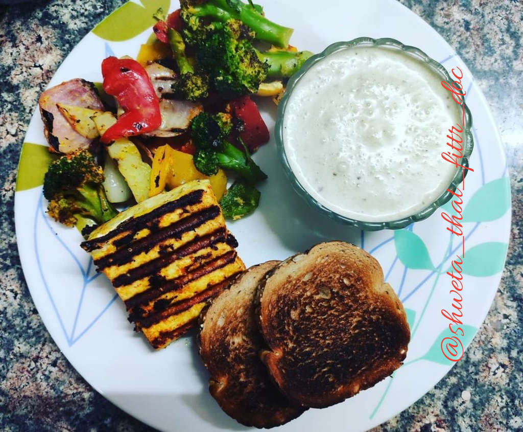 GRILLED PANEER VEGETABLES