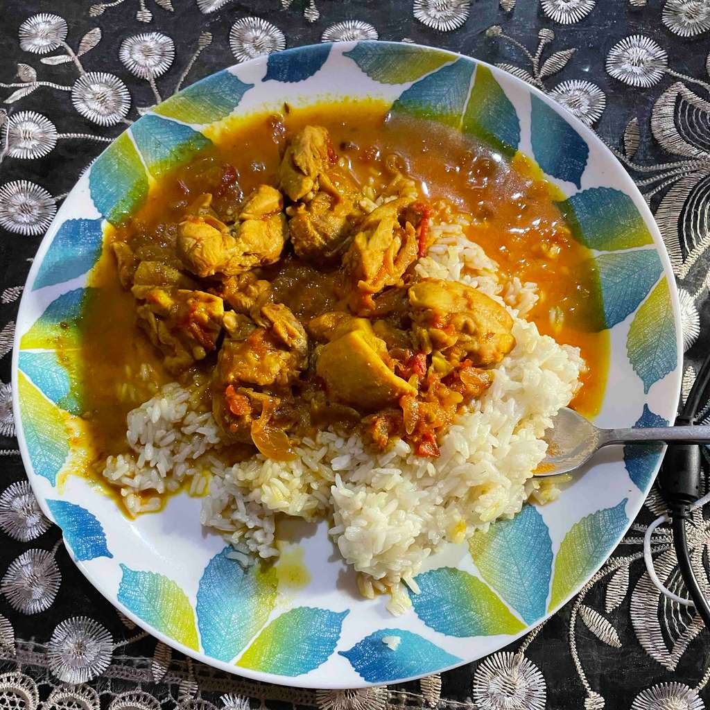 kari chicken & Rice