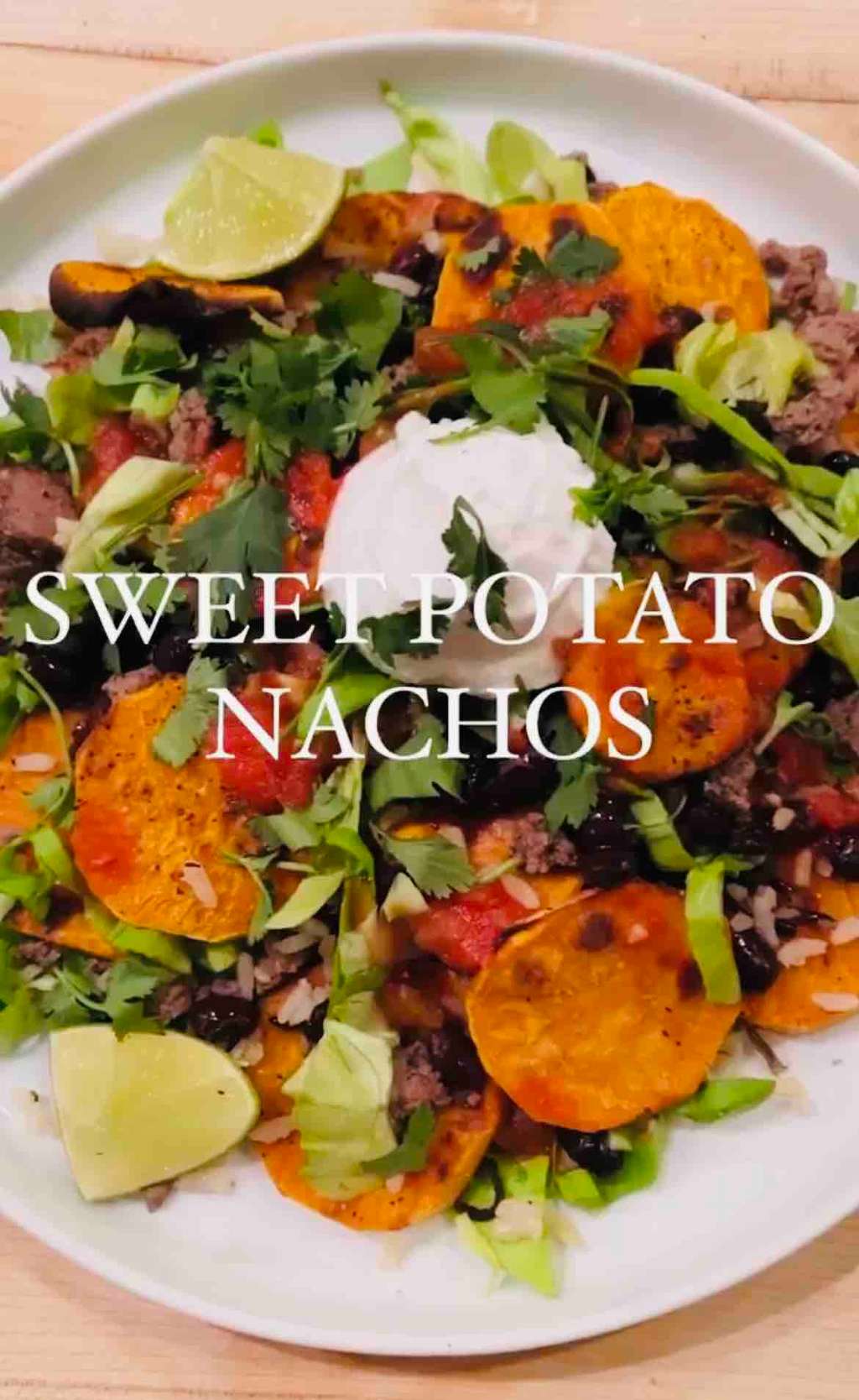 Sweet Potato Nachos #FITTRMasterchef2