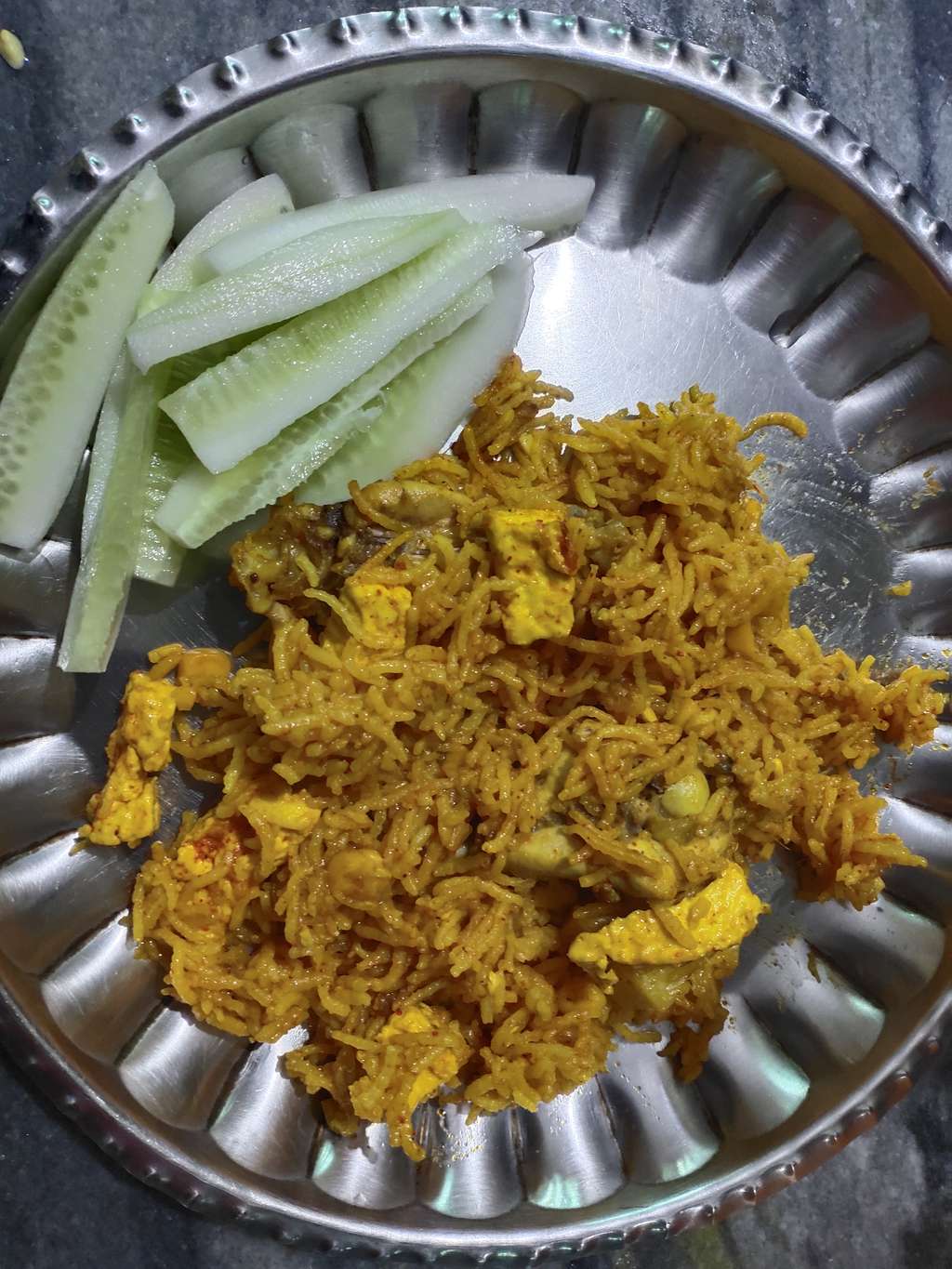 Chicken Paneer Tahiri