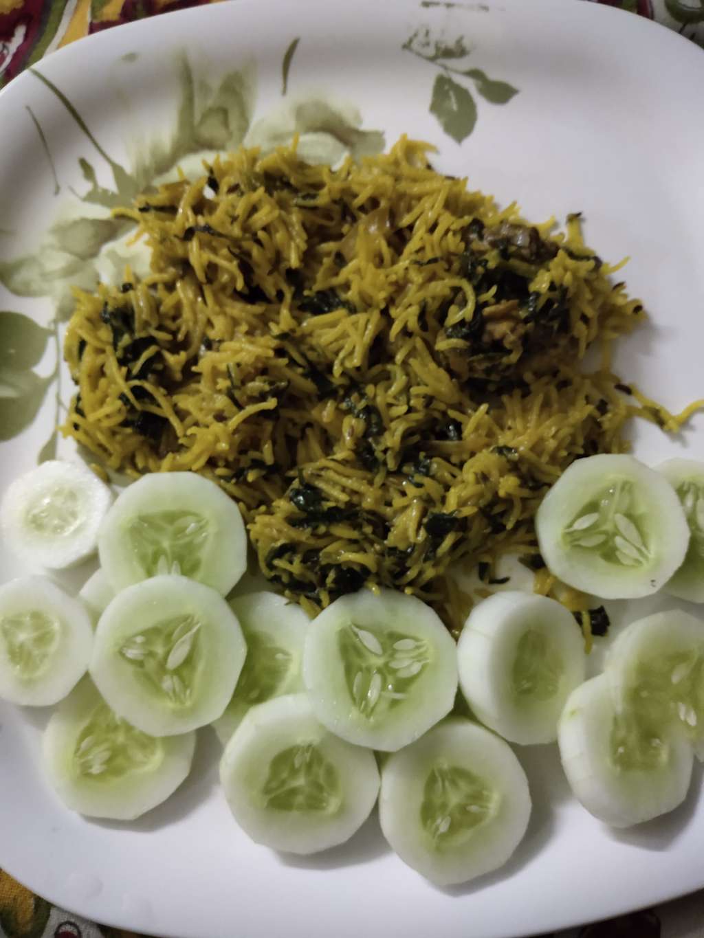 Methi Chicken Pulao