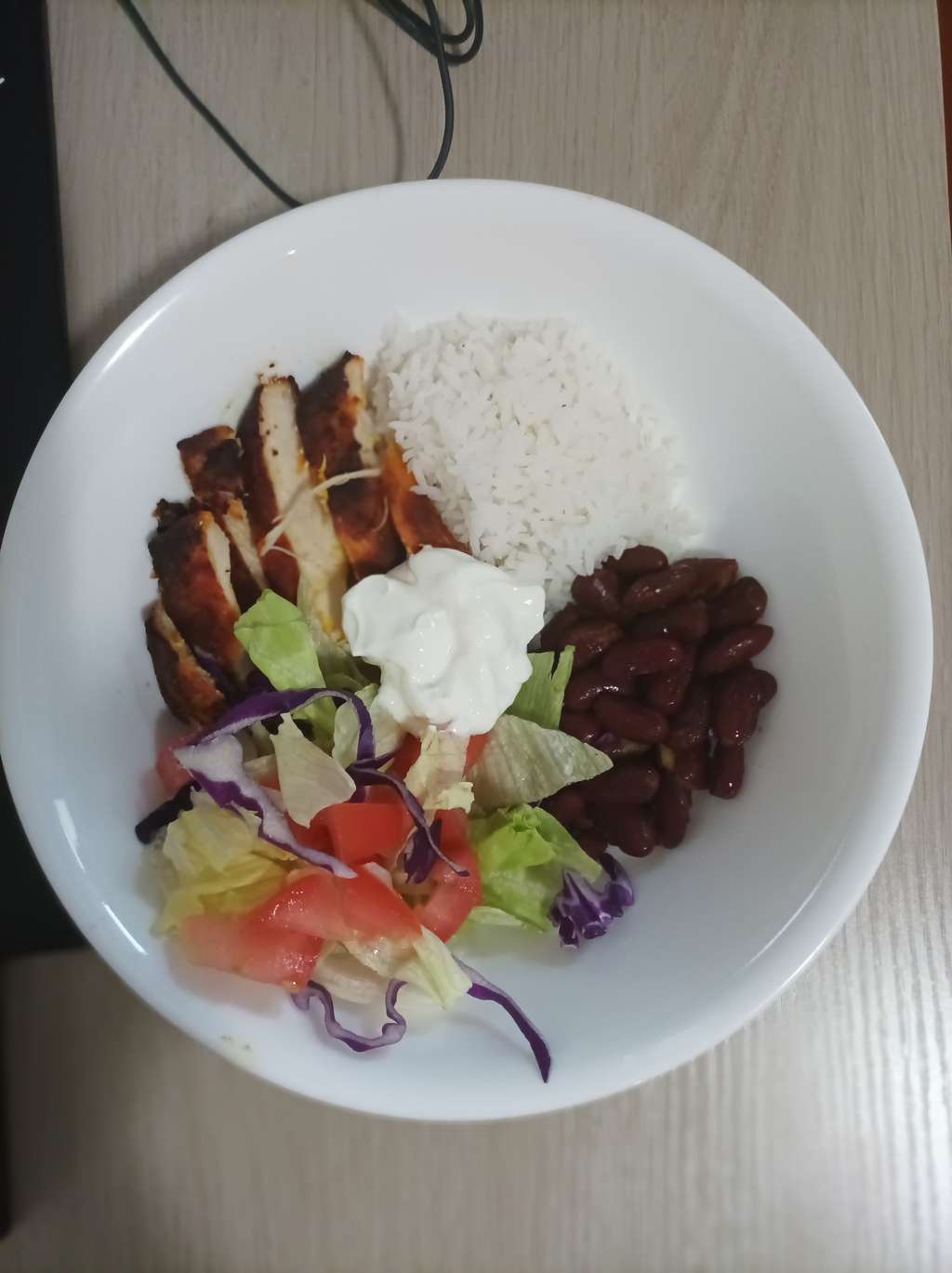 Chicken burrito bowl 😋