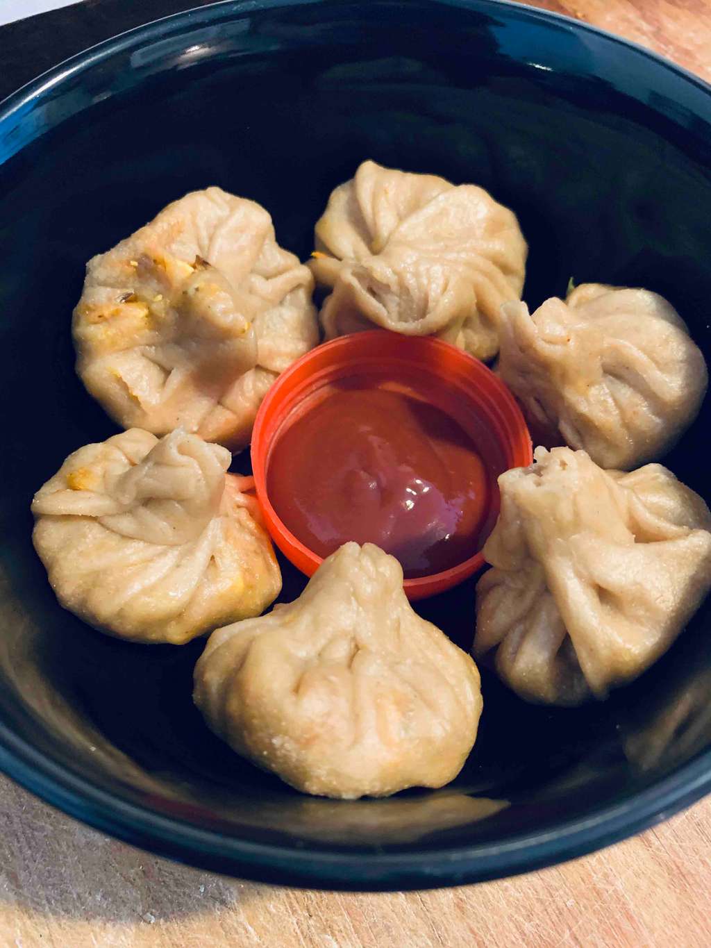Wheat momos