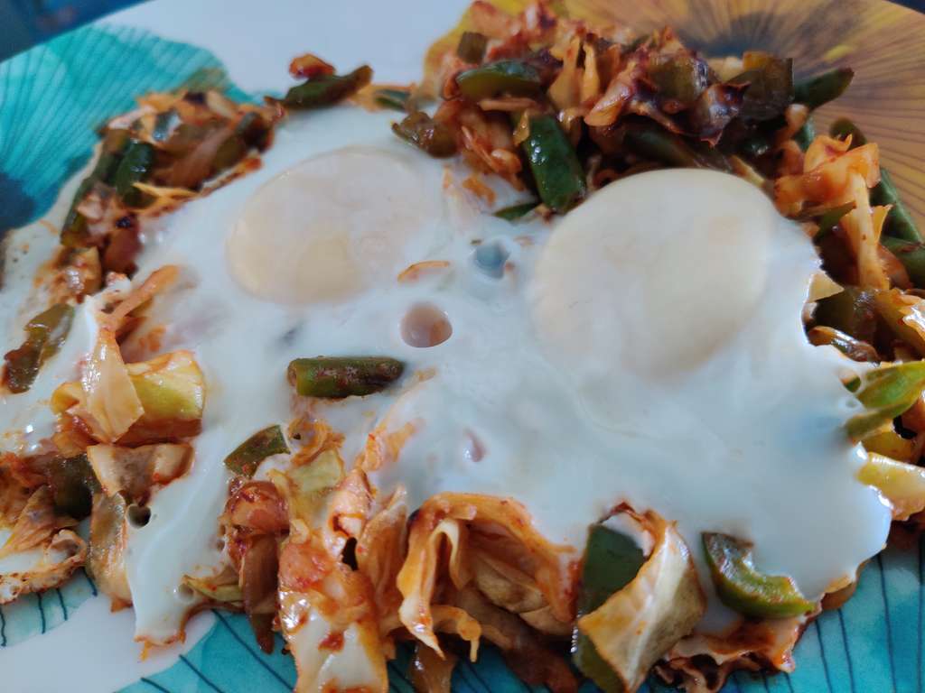 Afghani eggs/ Shakshuka