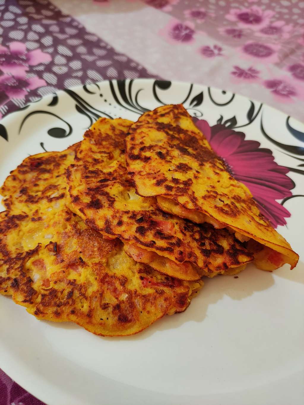 Moong Dal Chillas (High protein)