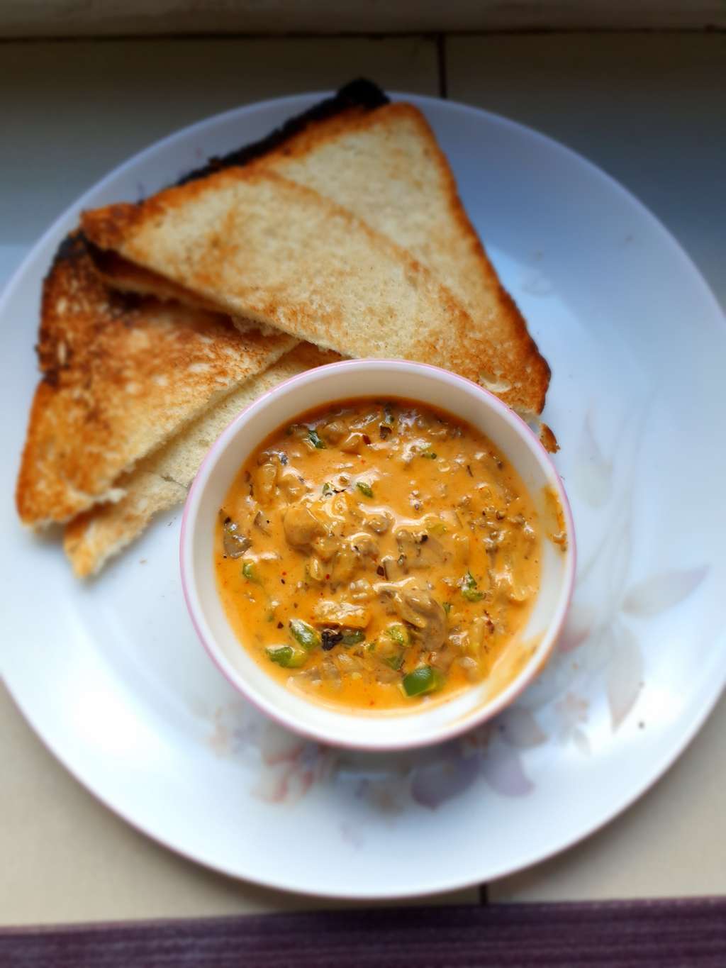 mushroom and cheese dip