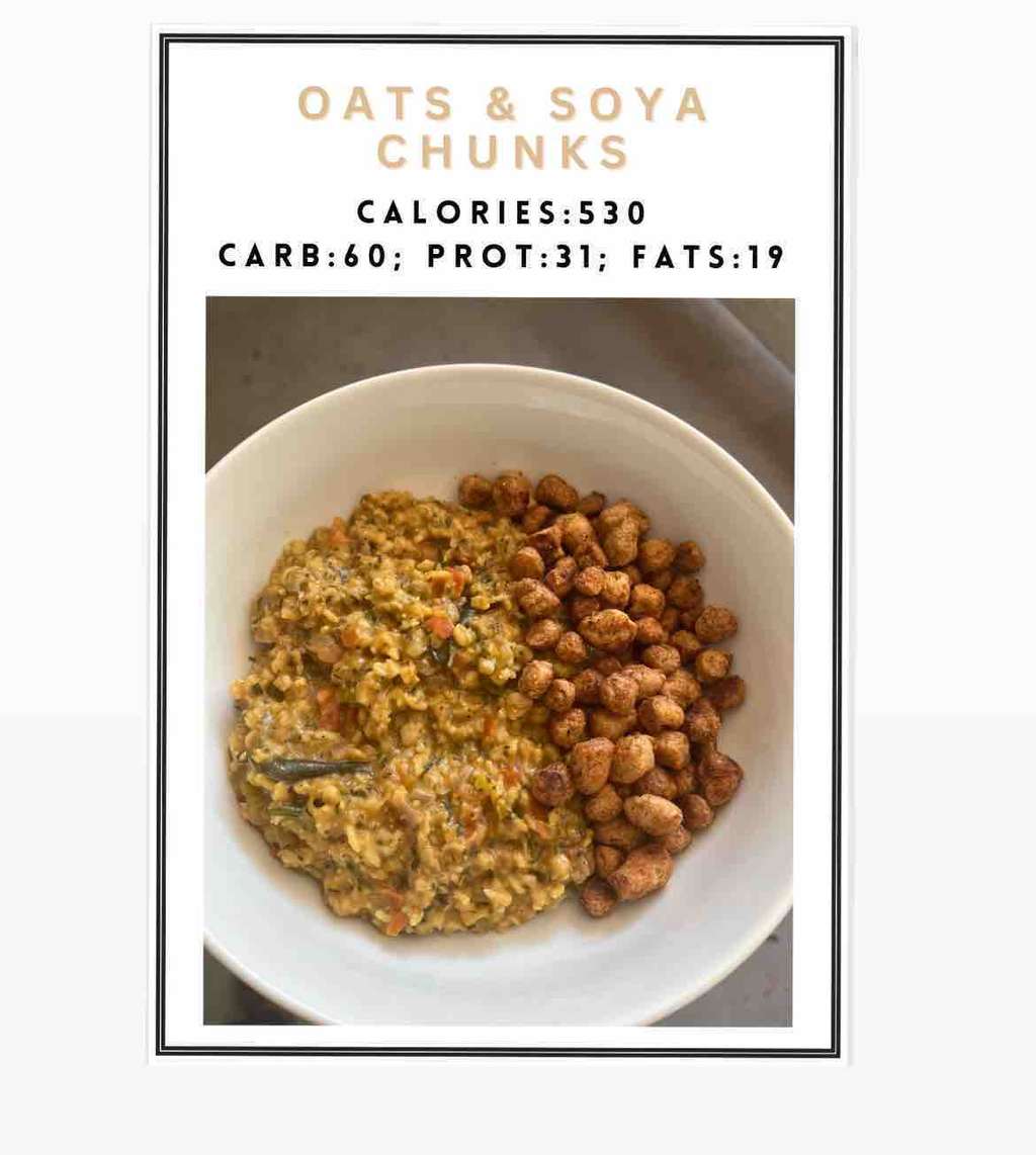 🌱🔥 Oats and Roasted Soya Combo! 🔥🌱