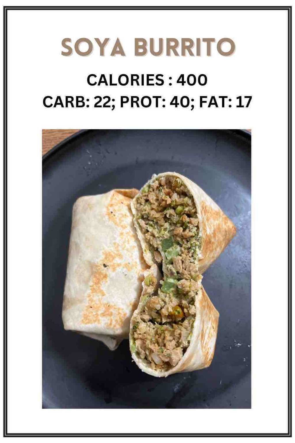 Soya Burrito