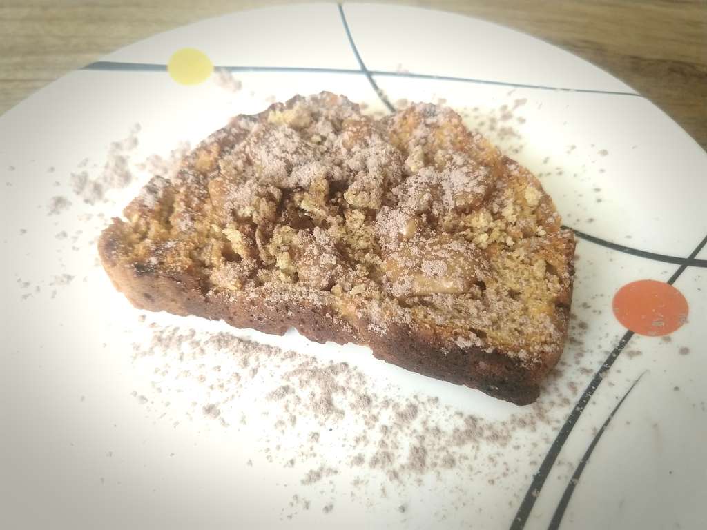 caramelized jaggery soya cake 