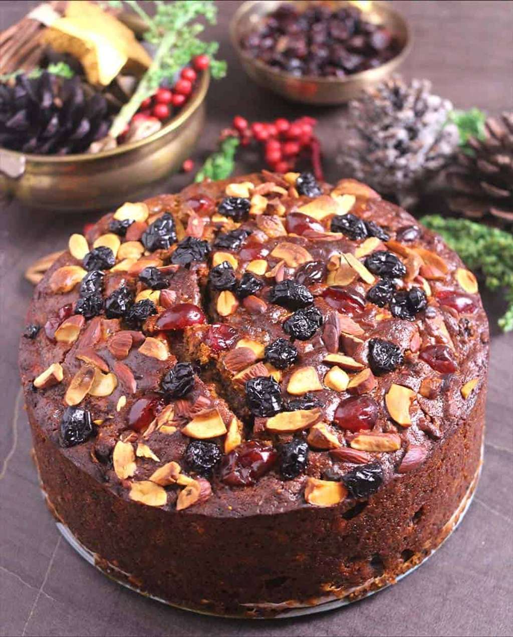 'Guilt Free' Christmas Cake  🍰