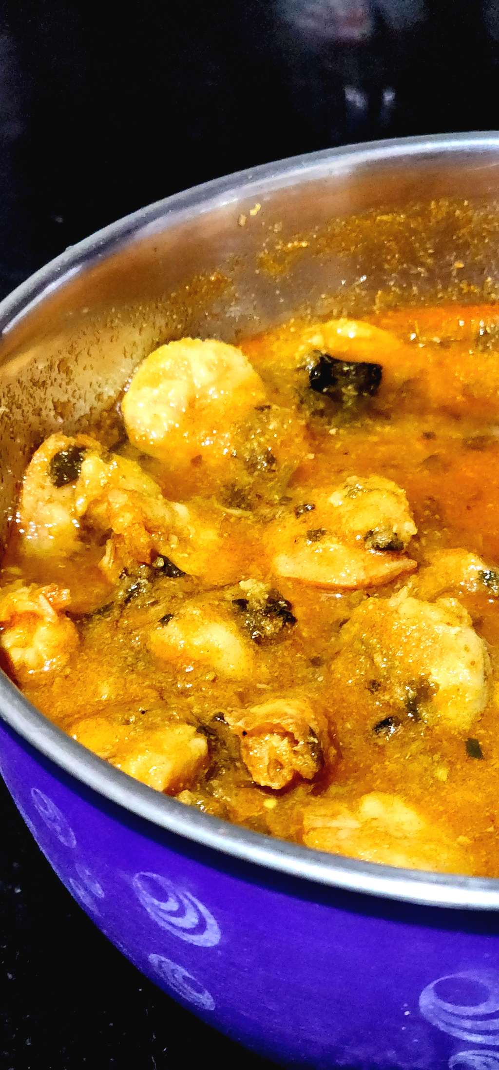 Guilt free Malai chingri(Malai Prawn)