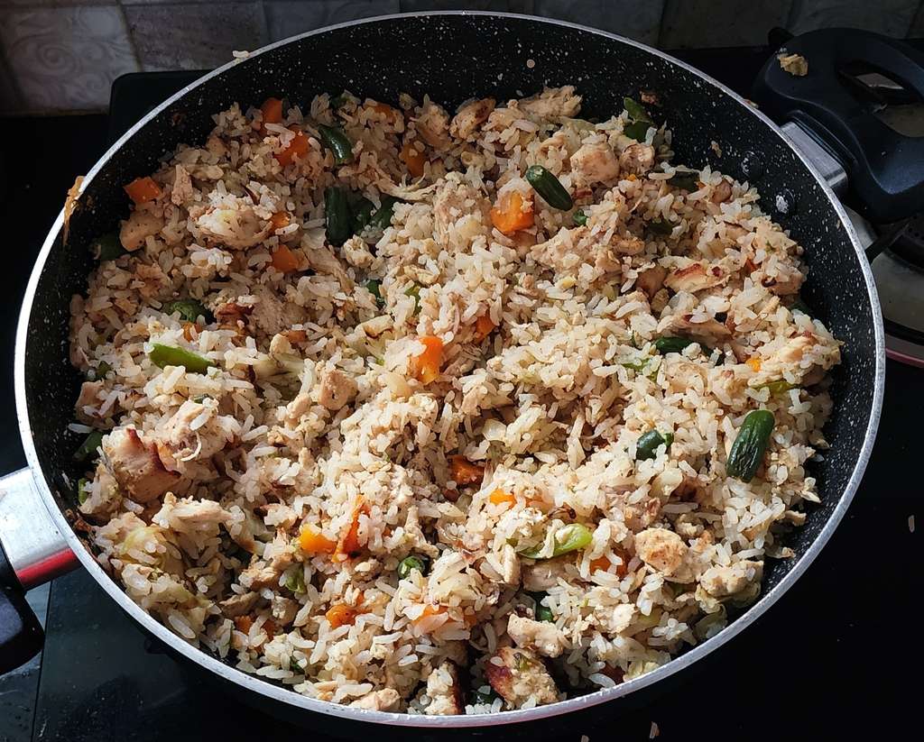 Easy to make chicken rice