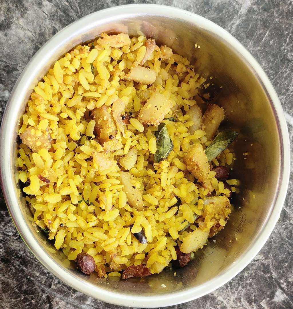 Teekha Teekha masala poha