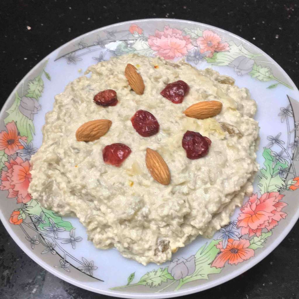 Whey dudhi halwa