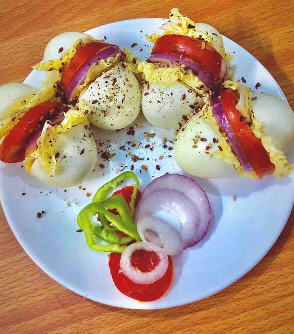 Egg Burger Quick Bites