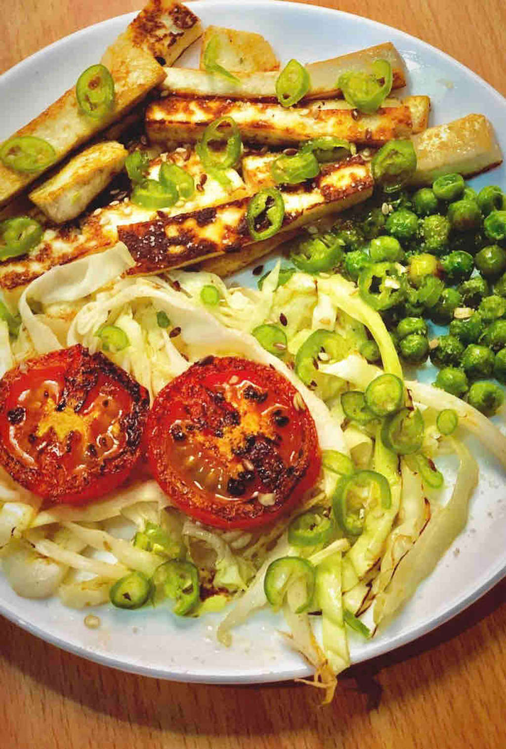 Sautéed Paneer & Veggies