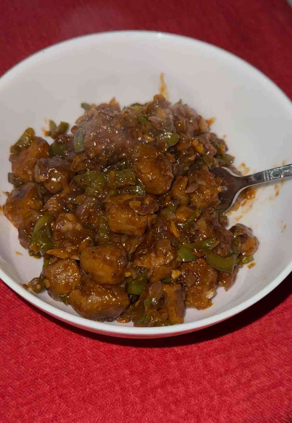 High-protein Soya Chilli