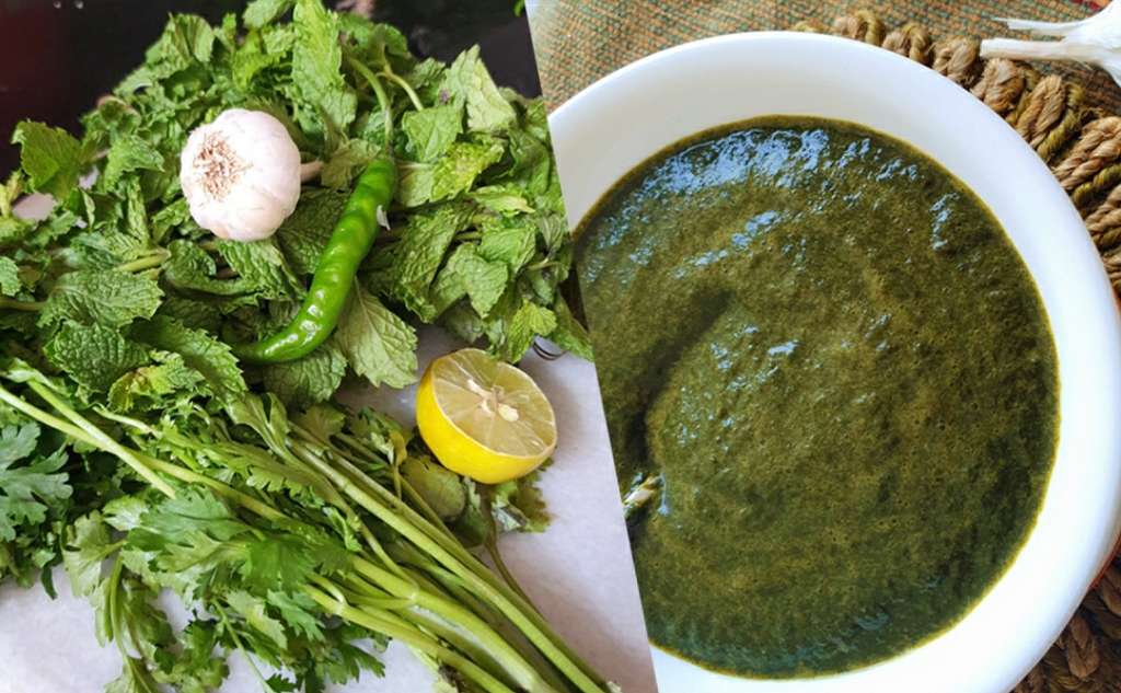 MINT CORIANDER CHUTNEY