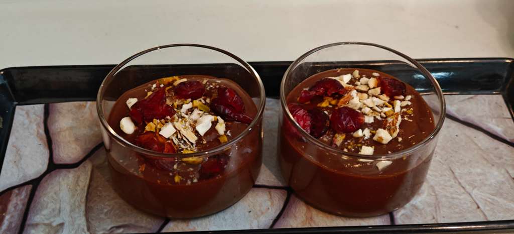 Persimmon Cocoa Pudding