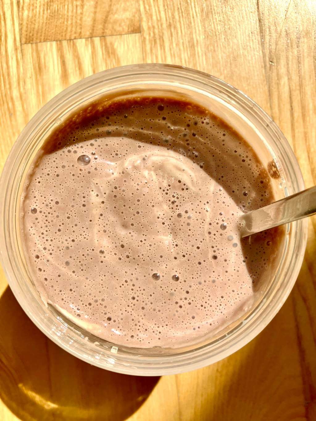 Fudgy protein pudding without protein powder