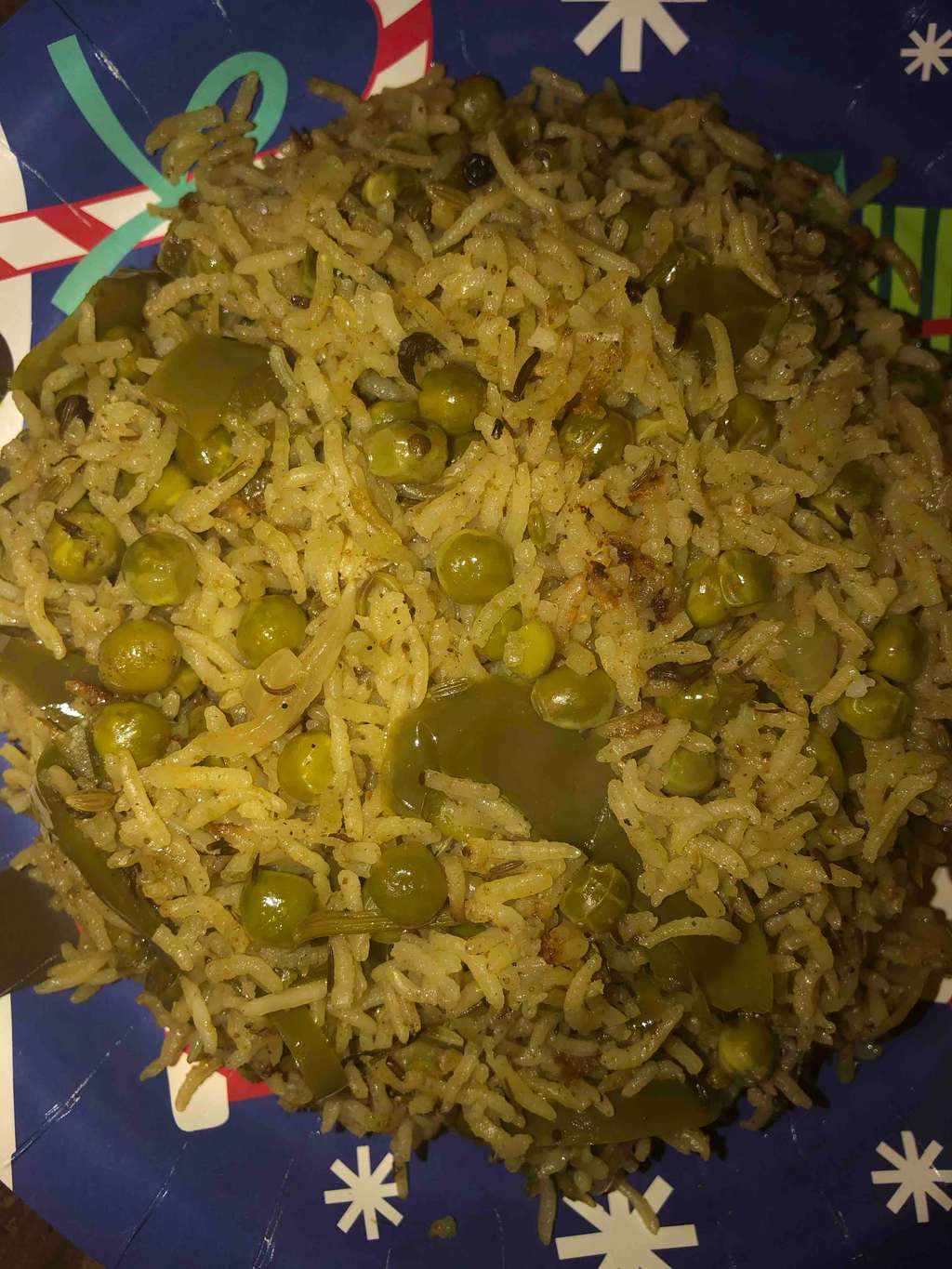 greens masala rice 