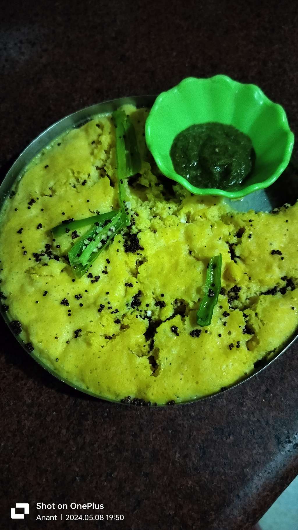 high protein homemade healthy dhokla