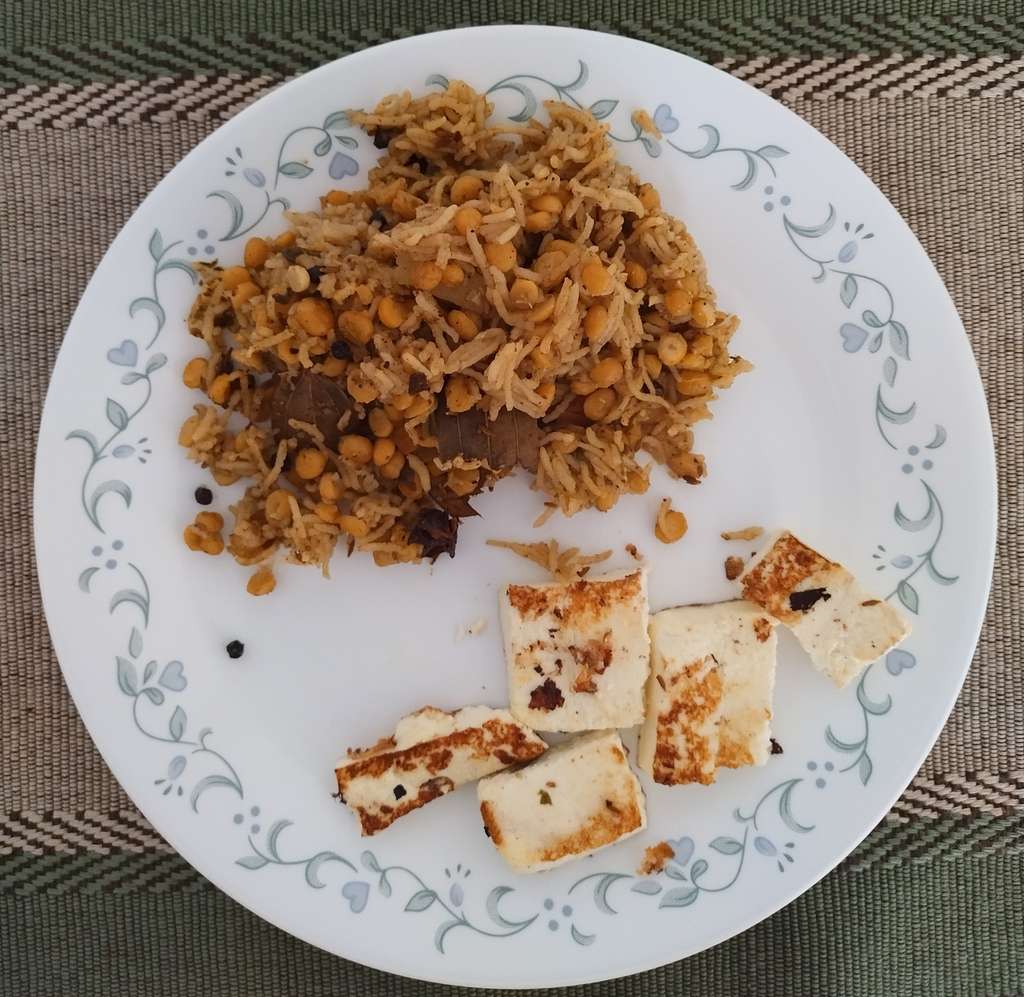 chana dal pulav