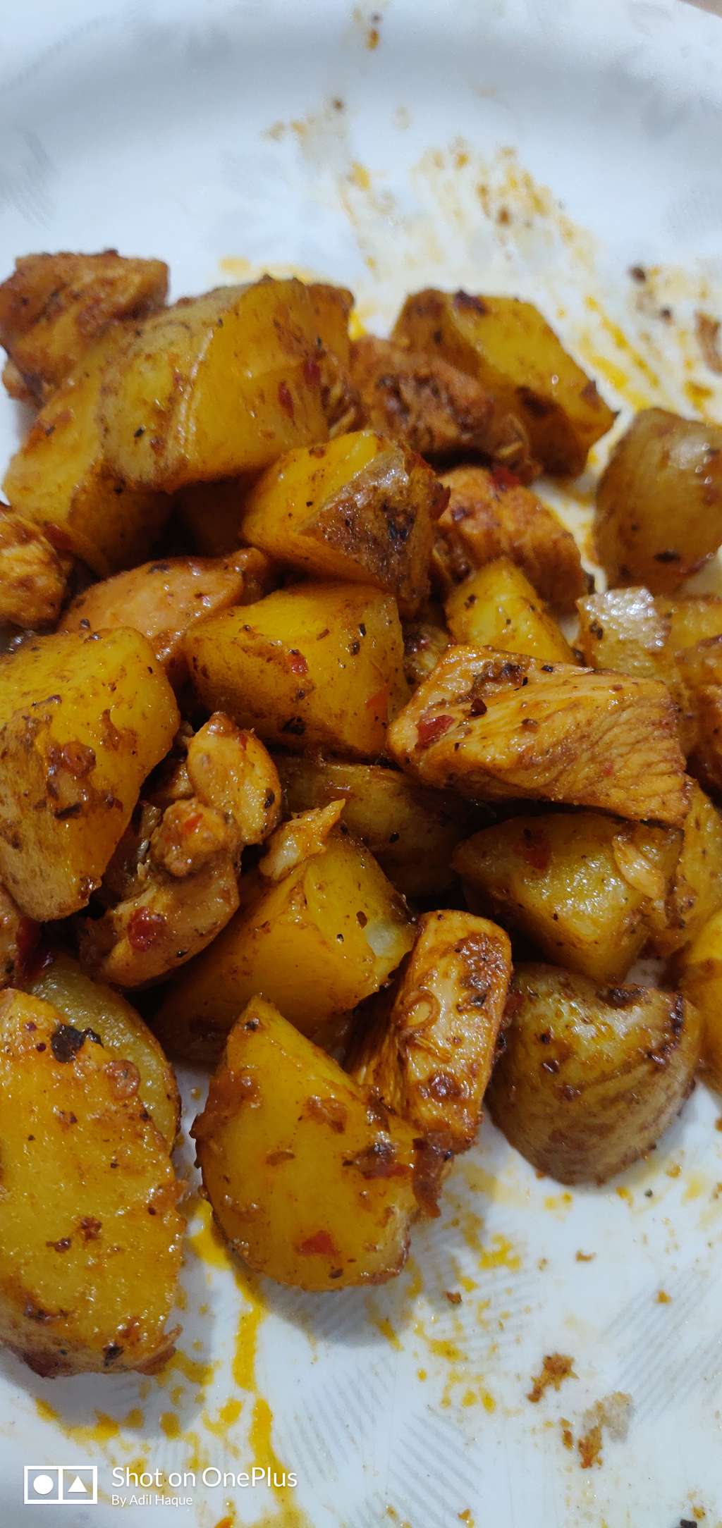 chicken and potato 