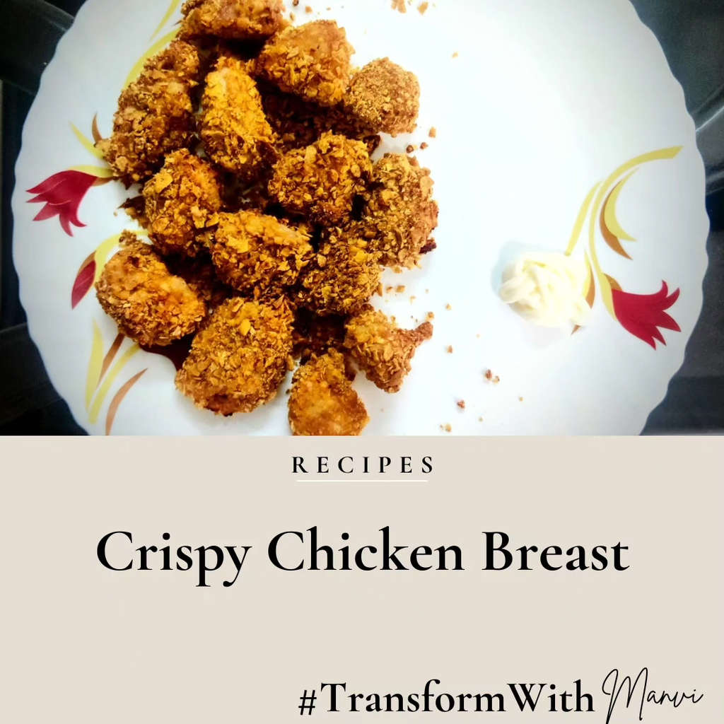 Air Fried Crispy Chicken Breast