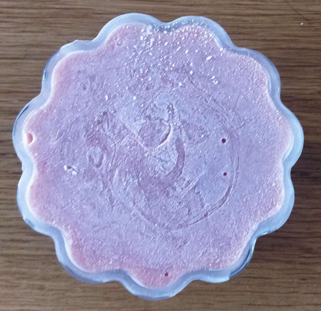 Homemade Ice cream from fresh fruits