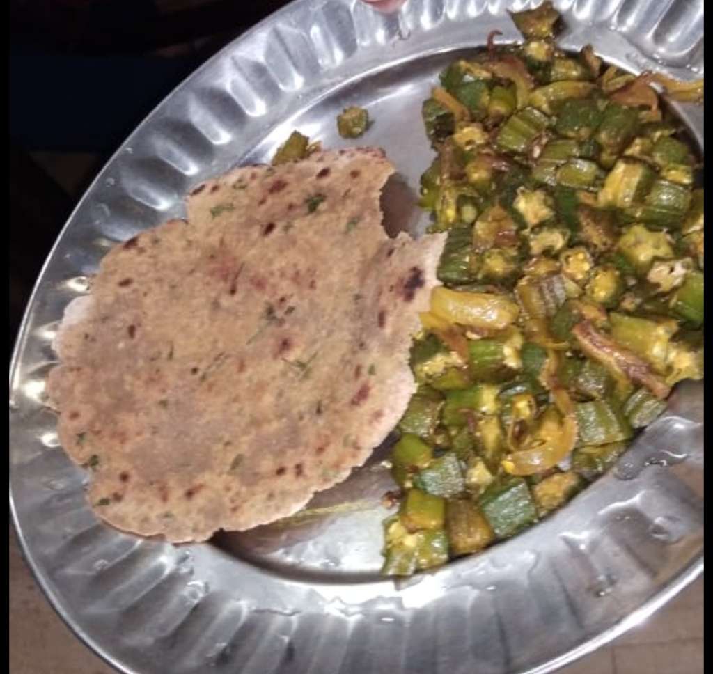 Soya Chunks Wheat Chapati