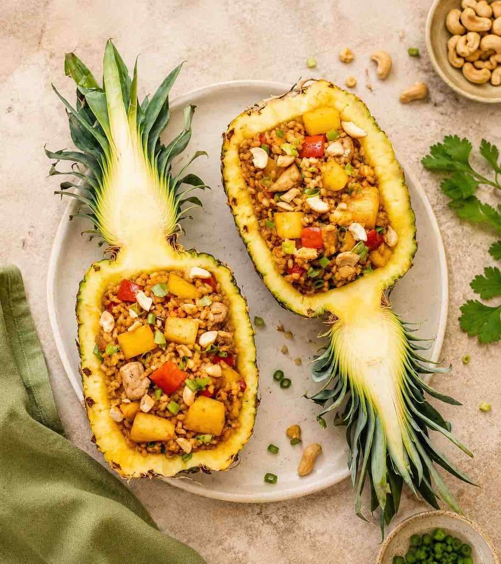 Chicken pineapple rice