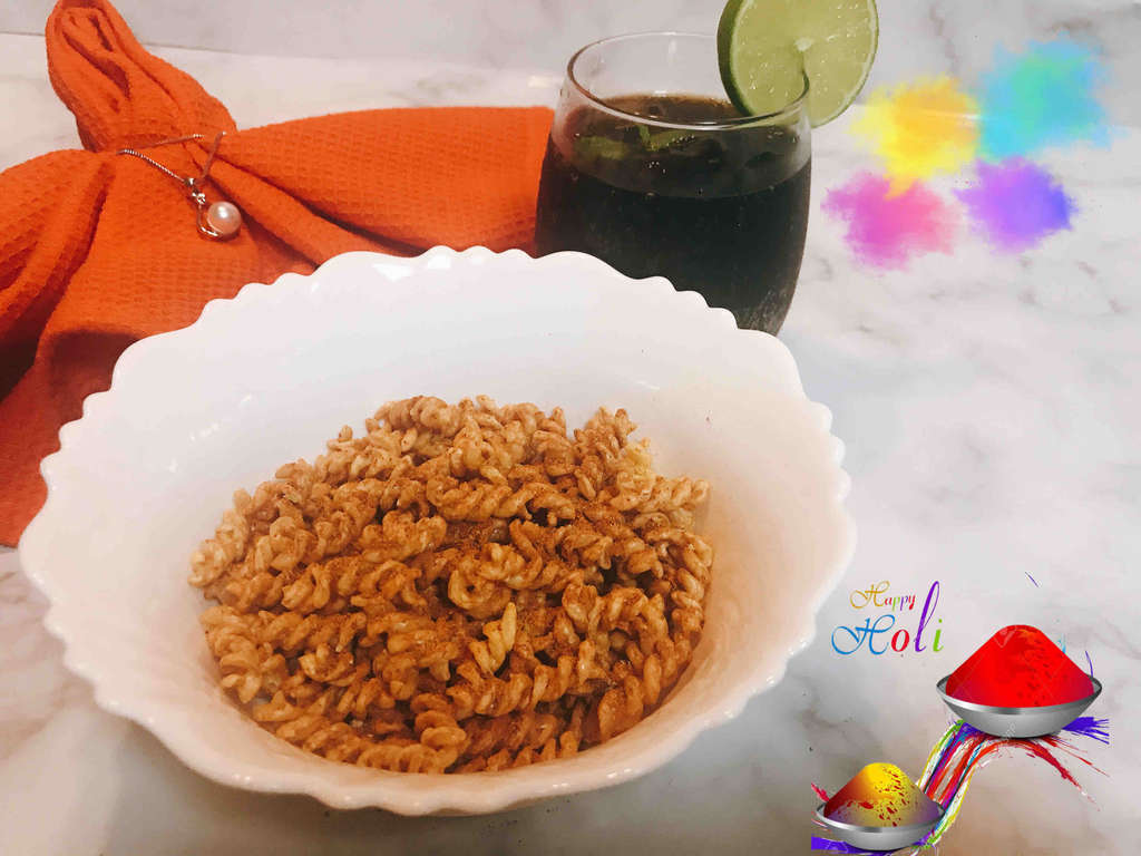 Masala pasta kurkure