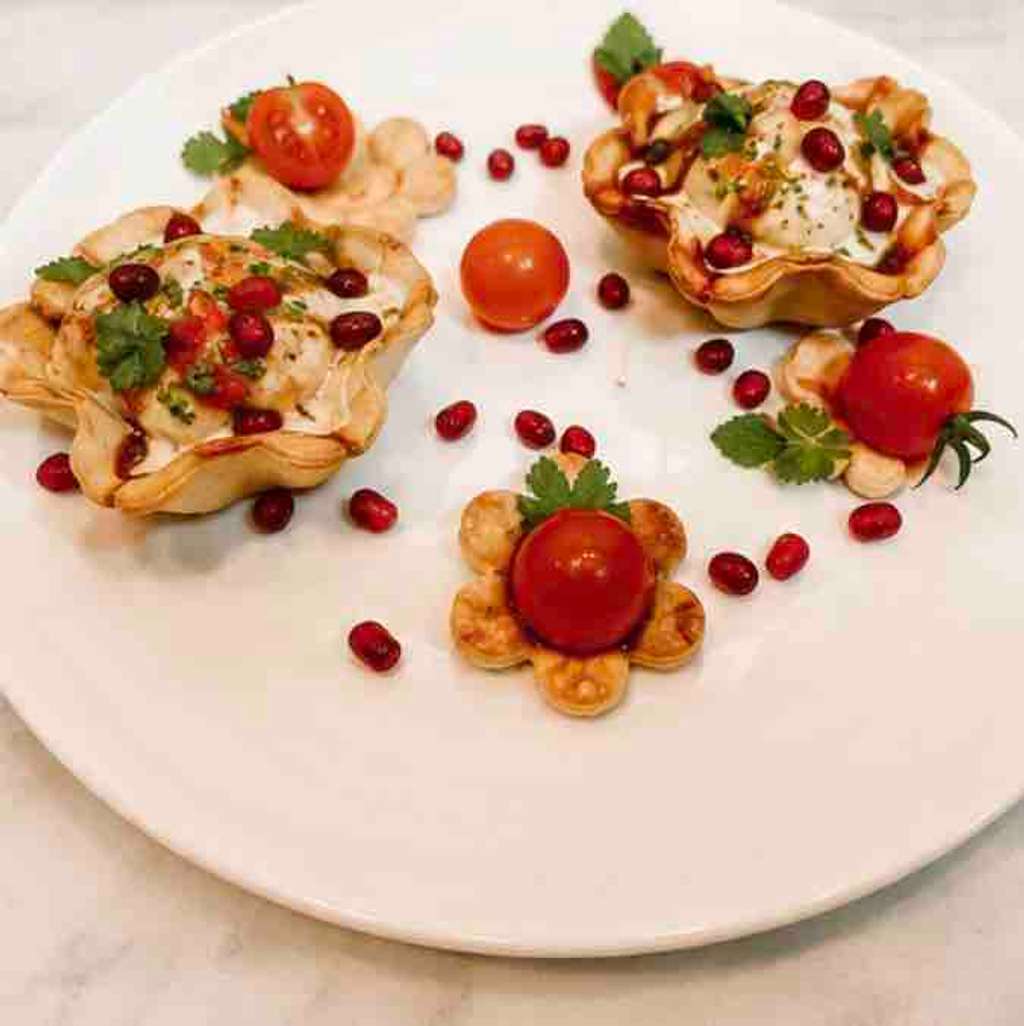 Dahi Bhalla Tokri Chaat 