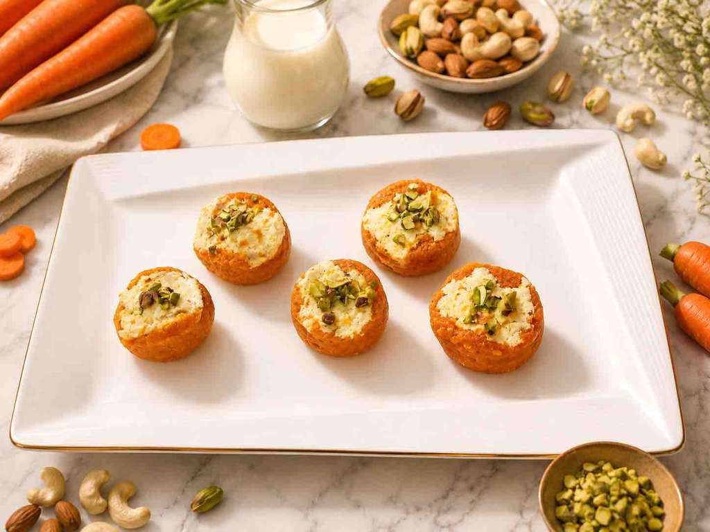 Gajar Halwa Sandesh