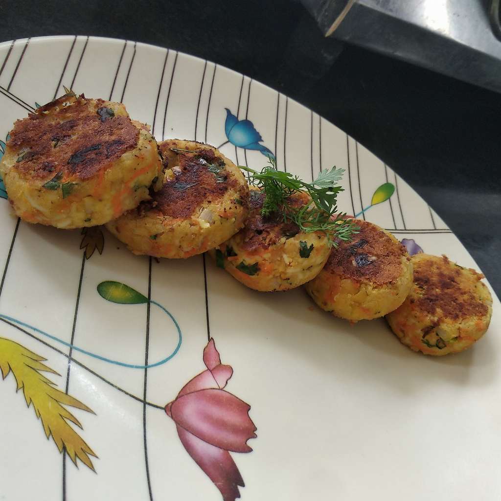 chole paneer tikki