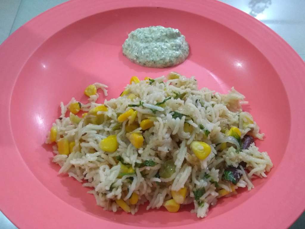 corn pulao