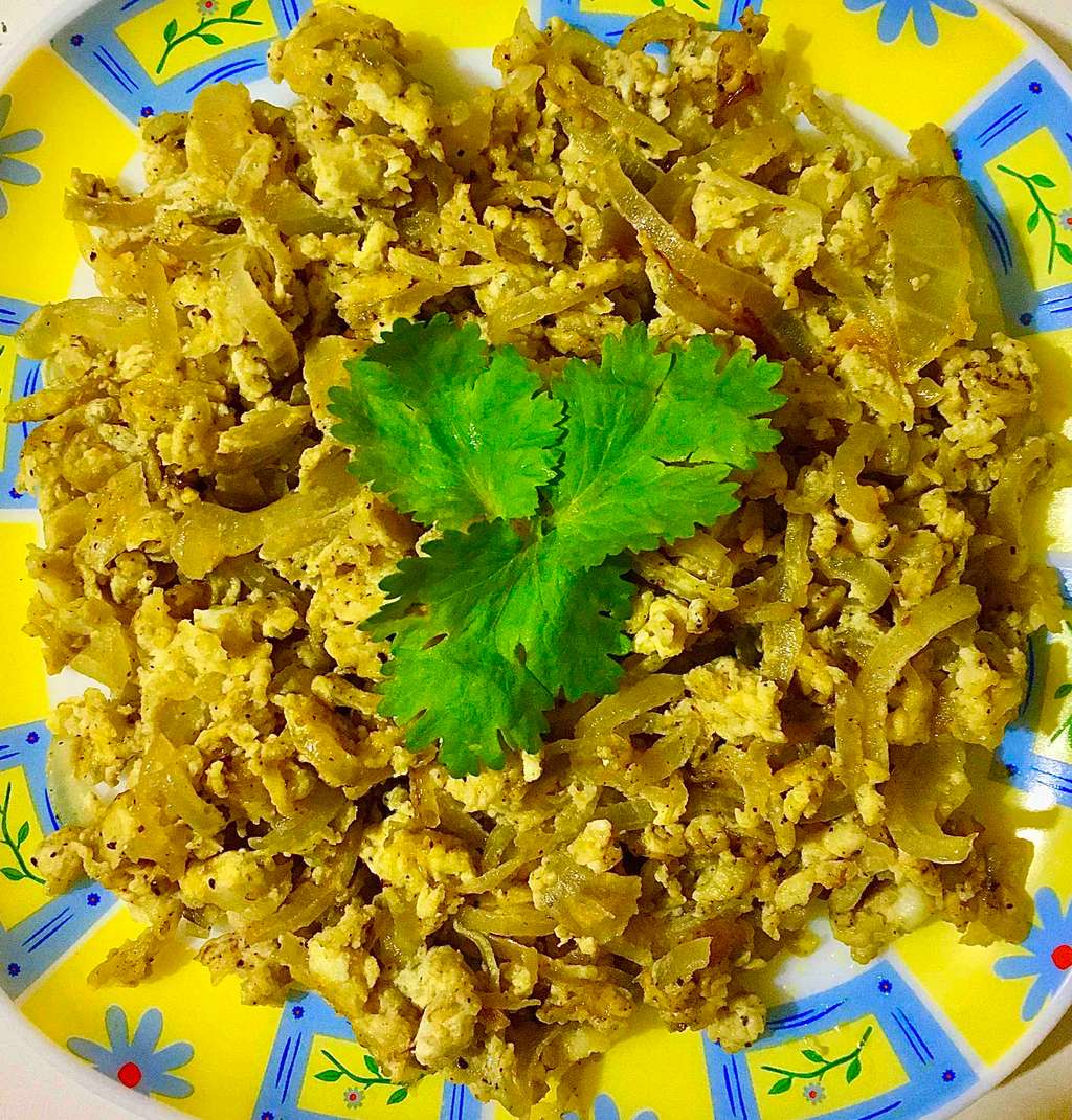 Egg Onion Fry
