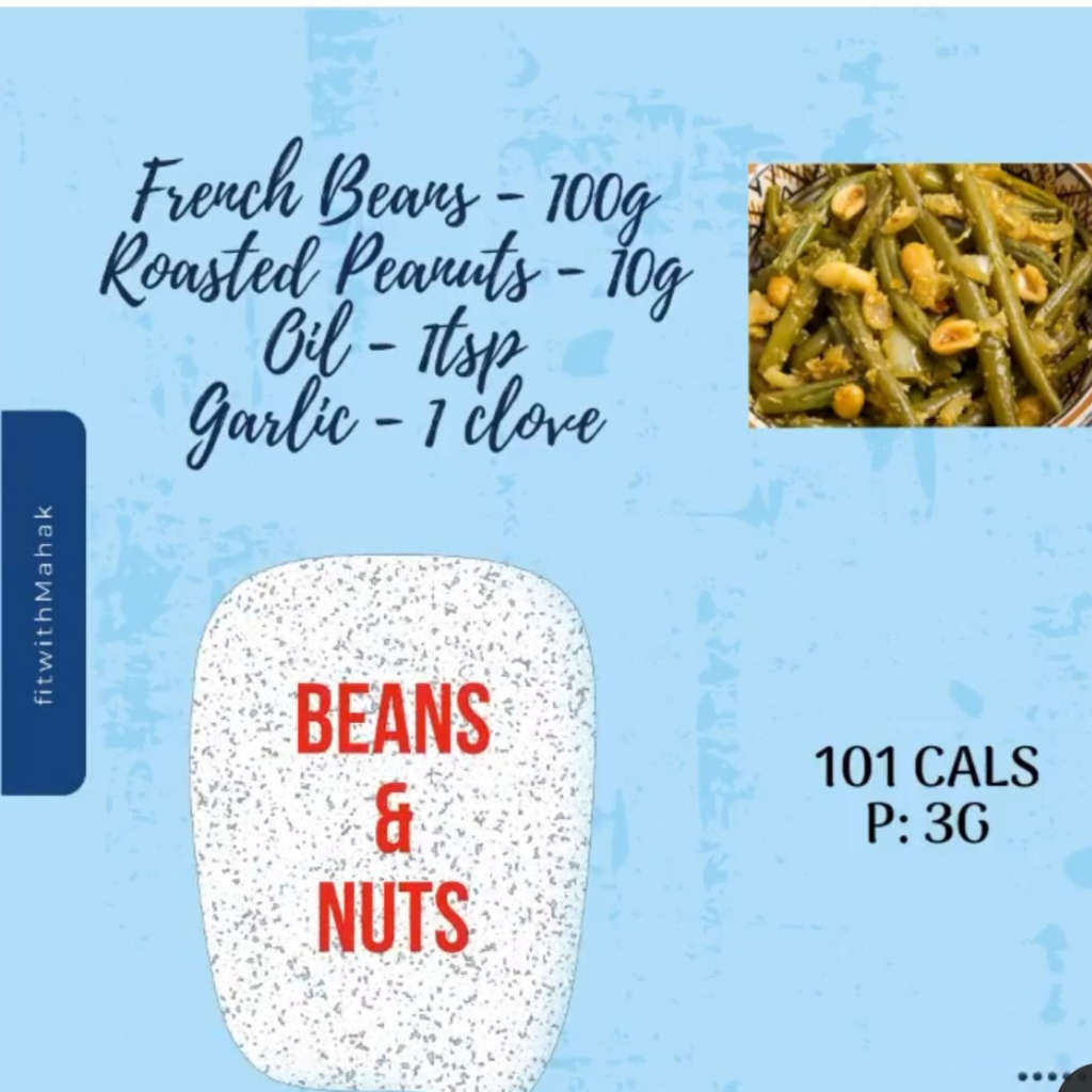 French Beans with Peanuts