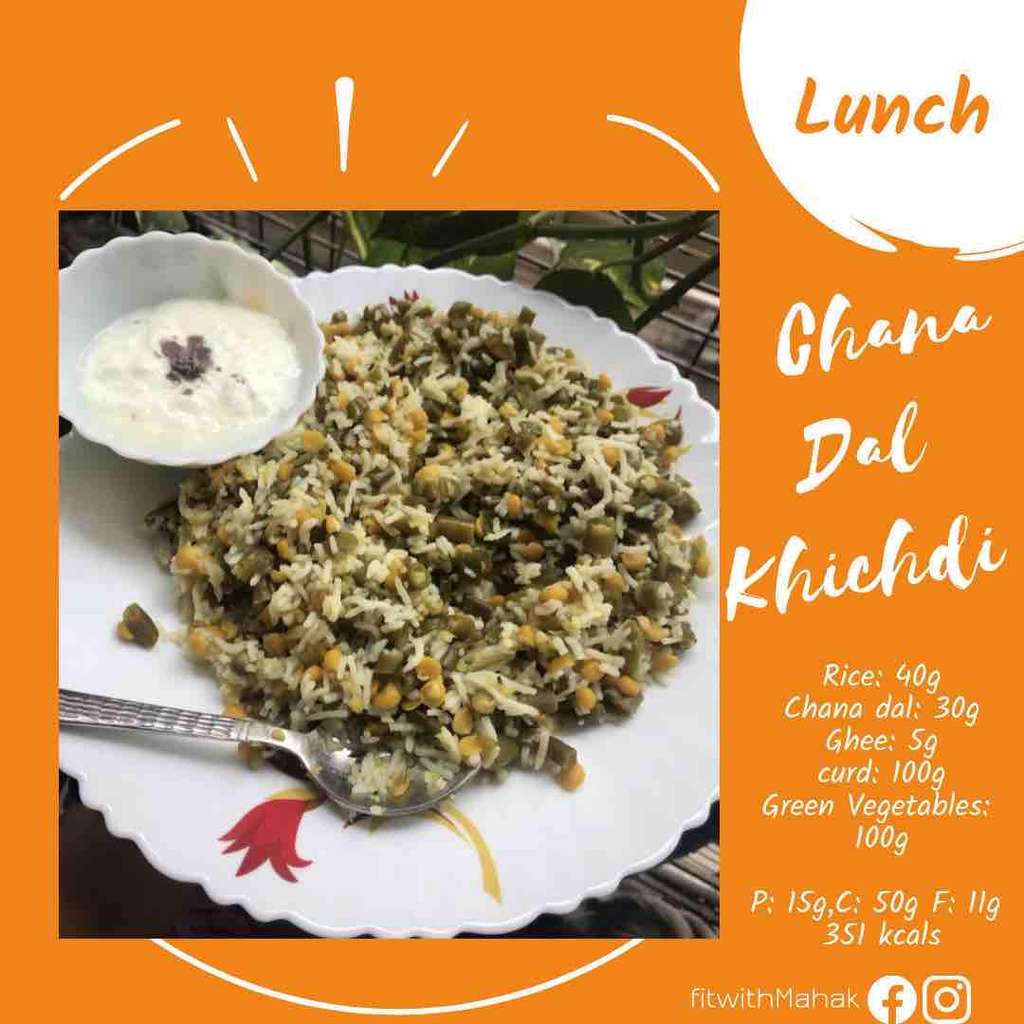 Chana Dal Khichdi