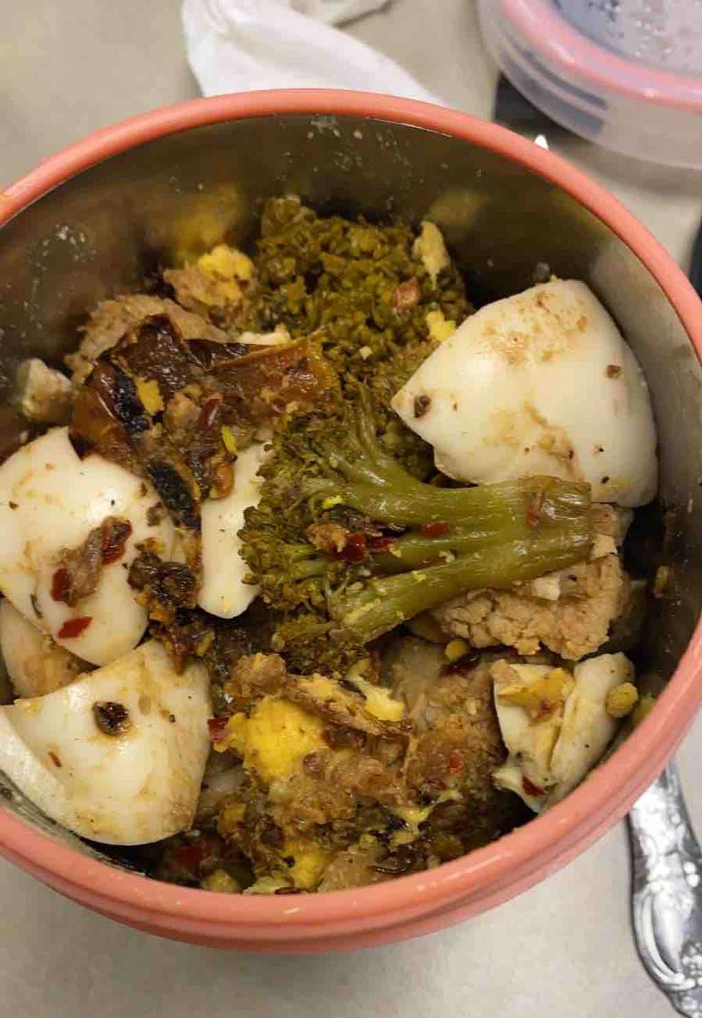 Egg-Broccoli Stir Fry
